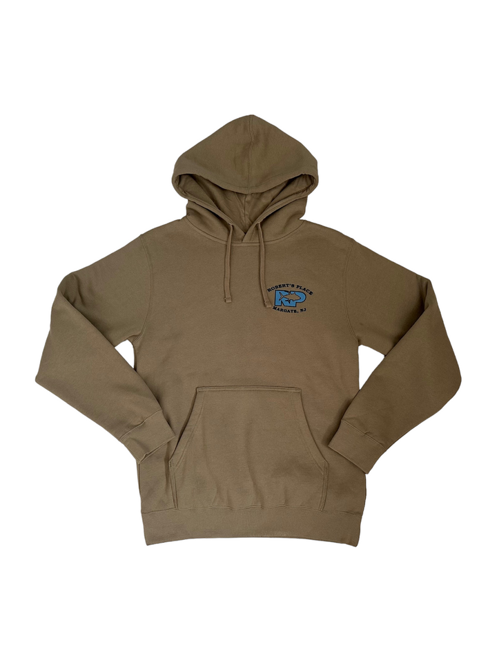 Robert's Place Medium-Weight Cement Hoodie