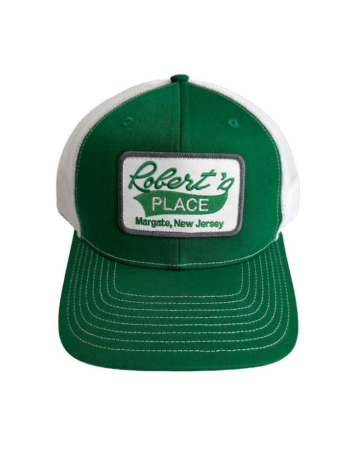 Robert's Place Kelly Green Trucker Hat