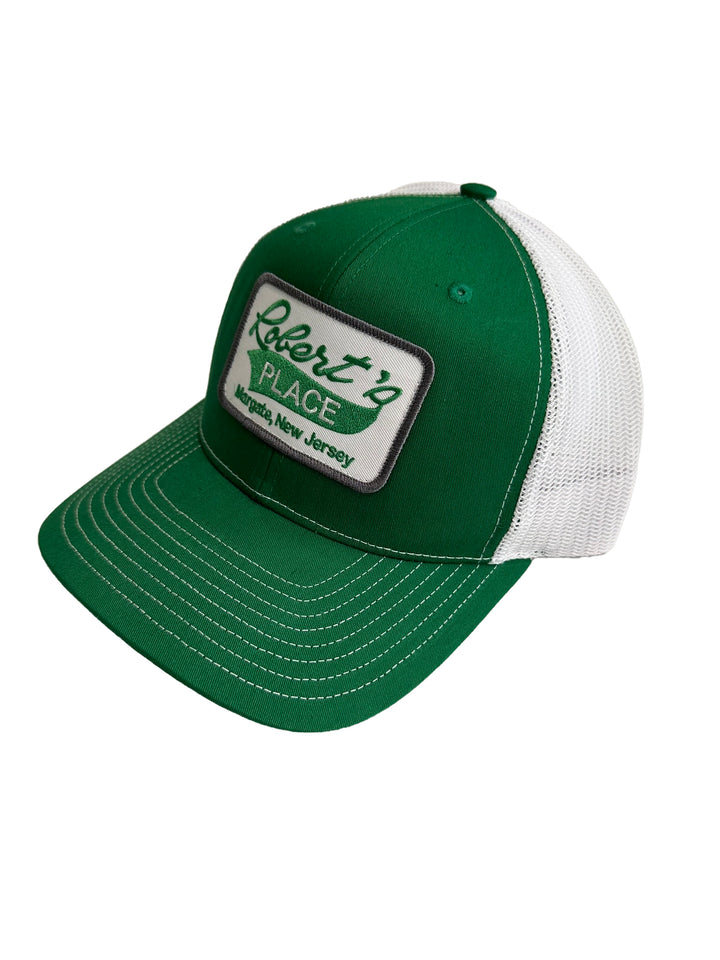 Robert's Place Kelly Green Trucker Hat